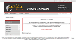Desktop Screenshot of ewitafishing.pl