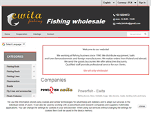 Tablet Screenshot of ewitafishing.pl